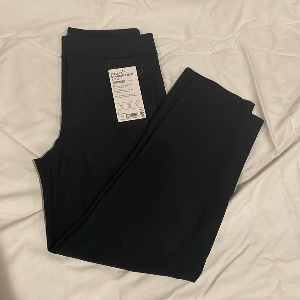 Athleta Stellar Straight Crop Pant NWT